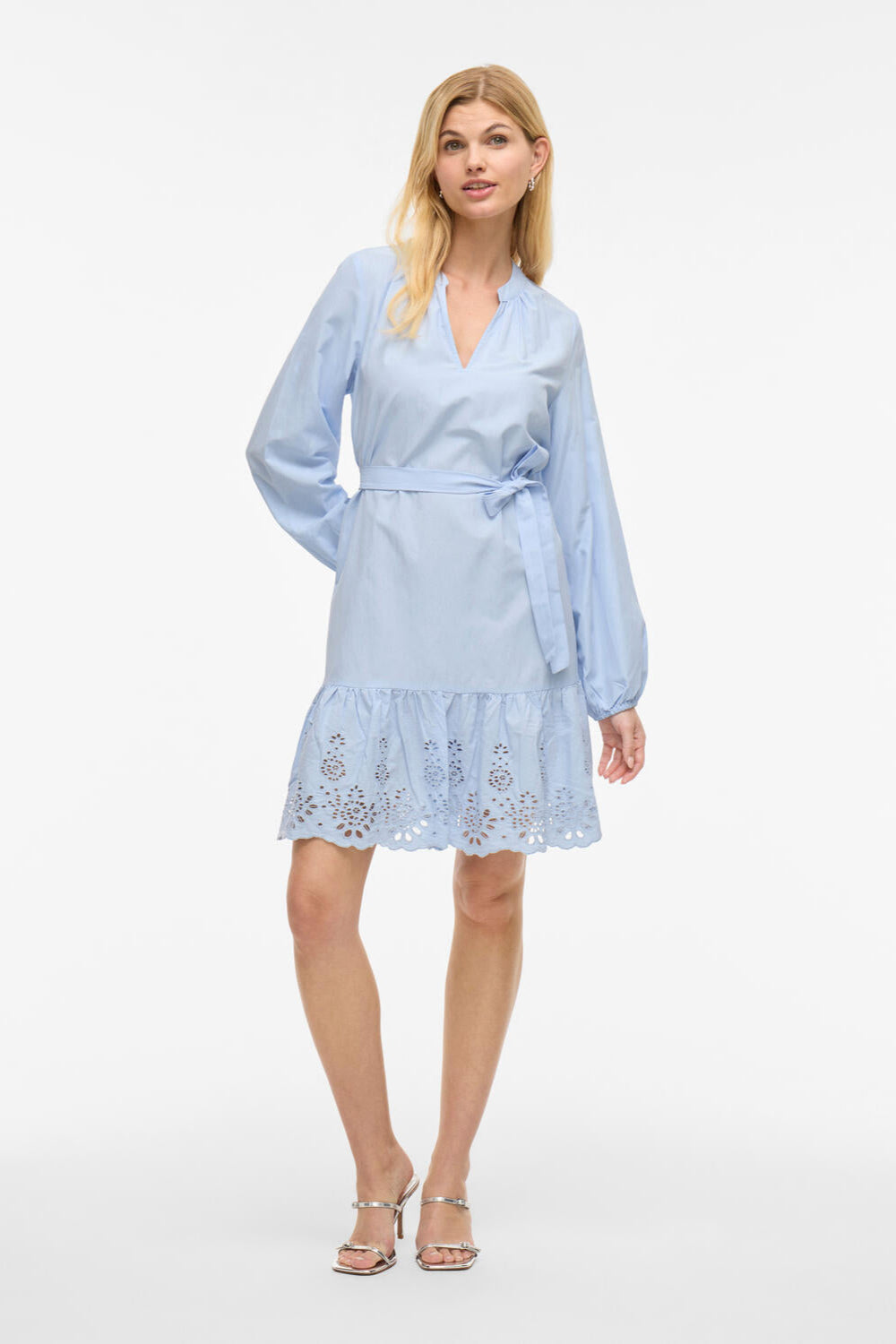 Vikelli kjole - Kentucky Blue